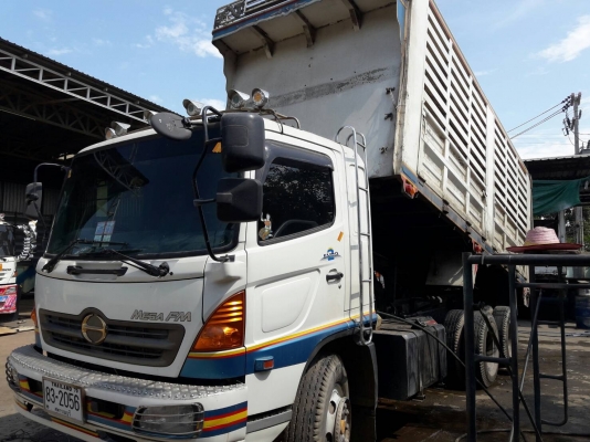 ขายรถพ่วงดัมพ์ Hino mega เครื่อง 260 แรง ปี 46 ดัมพ์เหล็กคอกเกษตร ลูก 2 เพลา ทะเบียนพร้อม ขายรถพ่วงดัมพ์ Hino mega เครื่อง 260 แรง ปี 46 ดัมพ์เหล็กคอกเกษตร ลูก 2 เพลา ทะเบียนพร้อม