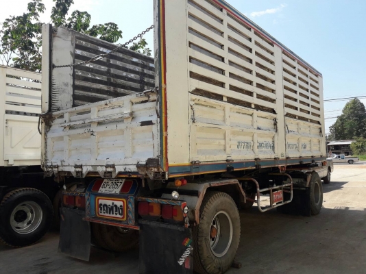 ขายรถพ่วงดัมพ์ Hino mega เครื่อง 260 แรง ปี 46 ดัมพ์เหล็กคอกเกษตร ลูก 2 เพลา ทะเบียนพร้อม ขายรถพ่วงดัมพ์ Hino mega เครื่อง 260 แรง ปี 46 ดัมพ์เหล็กคอกเกษตร ลูก 2 เพลา ทะเบียนพร้อม