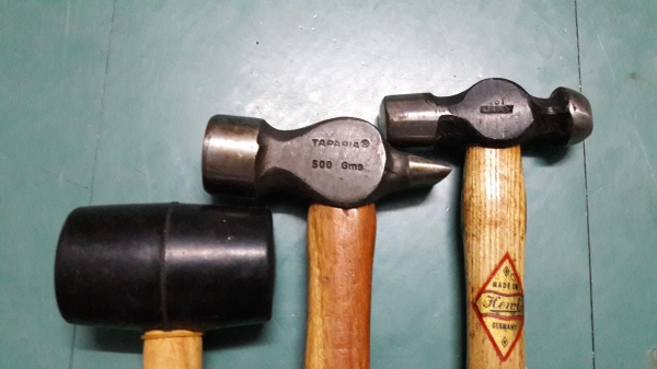 ขายค้อน3ด้าม ค้อนเคาะ ค้อนยาง ค้อนตุ้มHENRY  Made in Germany.ใหม่เก่าเก็บ