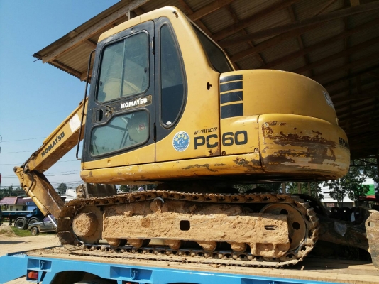 ขายรถแบคโฮ KOMATSU PC60-7 เอกสารอินวอย ระบบไฟเต็ม ราคา 550000 ขายรถแบคโฮ KOMATSU PC60-7 เอกสารอินวอย ระบบไฟเต็ม ราคา 550000