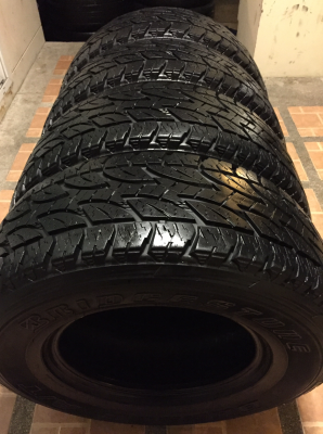 ยาง All Bridgestone 255 70 15 ดอกเต็ม ใช้ยาว ราคาไม่แพง