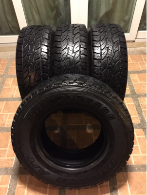 ยาง All Bridgestone 255 70 15 ดอกเต็ม ใช้ยาว ราคาไม่แพง