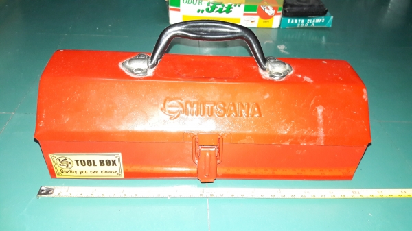 ขายลังเครื่องมือ MITSANA ขนาดยาว12"&times;สูง4"&times;กว้าง5" ใหม่เก็บเก่า