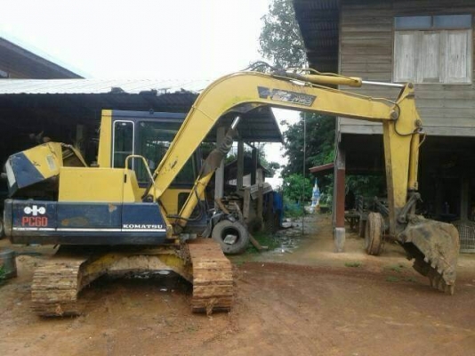 ขาย 335,000 KOMATSU PC60-5  เครื่องดี ปั้ม  เอวแน่น  เอกสารอินวอย์ท รถสวยพร้อมใช้ รถอยู่ จ.กาฬสินธุ์ โทร&amp;ไอดีไลน์ 090-772-3710 090-772-3708
