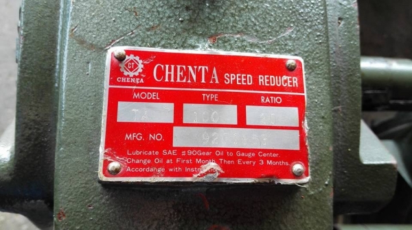 ** ของใหม่100\% ** วอร์มเกียร์ทด CHENTA เบอร์ 100 ใช้กับมอเตอร์ 3-5 HP ทด 1:10/20/30/40/50/60 ** ของใหม่100\% ** วอร์มเกียร์ทด CHENTA เบอร์ 100 ใช้กับมอเตอร์ 3-5 HP ทด 1:10/20/30/40/50/60