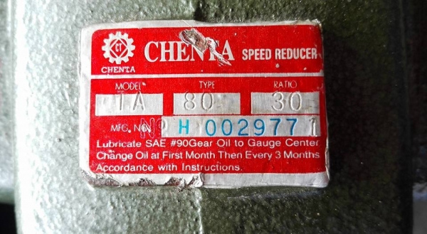 ** ของใหม่ 100\% ** วอร์มเกียร์ทด CHENTA เบอร์ 80 ใช้กับมอเตอร์ 1-3 HP ทด 1:20/30/40/50 ** ของใหม่ 100\% ** วอร์มเกียร์ทด CHENTA เบอร์ 80 ใช้กับมอเตอร์ 1-3 HP ทด 1:20/30/40/50