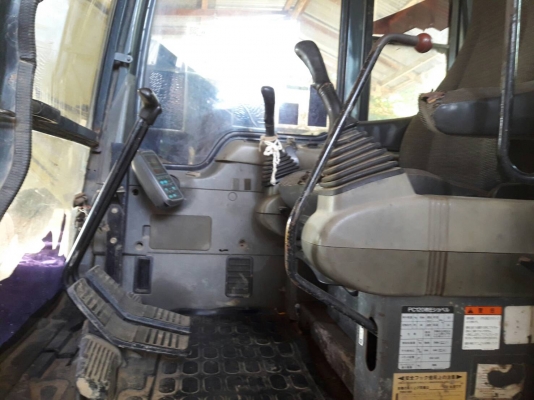 ขายด่วนรถแบคโฮ KOMATSU PC120-6 รถนำเข้า เอกสารใบอินวอย