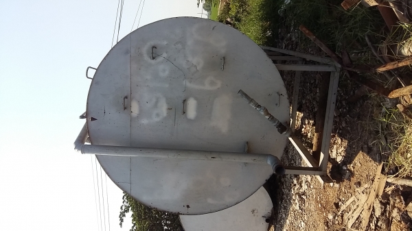 ขายถังน้ำมัน มือสอง 18000ลิตร หนา 4มิล กว้าง 1.94ม.ยาว 6.14ม. พร้อมทาสีล้างข้างในใหเสร็จค่ะ 75000 บาท