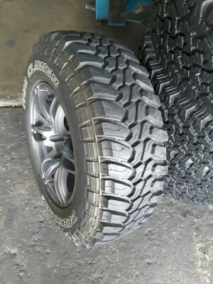 ล้ออะไหล่ MR2 + Deestone MT 265-70-17 ปี12