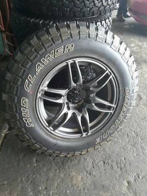 ล้ออะไหล่ MR2 + Deestone MT 265-70-17 ปี12