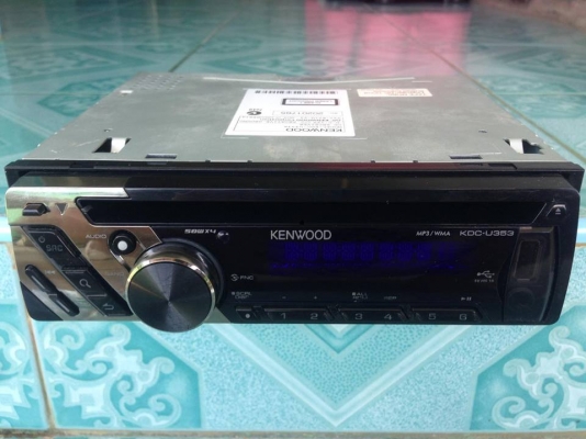 ฟร้อน KENWOOD KDC-U353 มือสองสภาพสวยมาก เล่น usb,cd,mp3 เสียงดีมาก ใช้งานปกติทุกอย่าง ขาย 1750 บาท สนใจ0892425454 อยู่สระบุรีส่งได้ ฟร้อน KENWOOD KDC-U353 มือสองสภาพสวยมาก เล่น usb,cd,mp3 เสียงดีมาก ใช้งานปกติทุกอย่าง ขาย 1750 บาท สนใจ0892425454 อยู่สระบุรีส่งได้