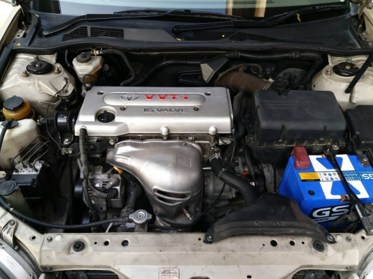 toyota camry 2.4g สีทอง ปี2002 รถมือเดียวไม่เคยติดแก๊ส