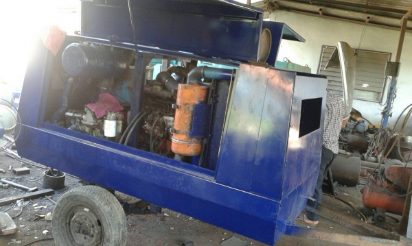 ขาย Airman 265  7 bar เครื่อง Isuzu 4bd พร้อมใช้งานครับ