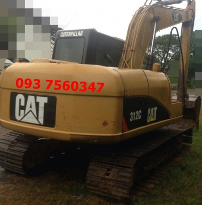 ขายรถแบคโฮ CAT 312C =12,XXX ชม.