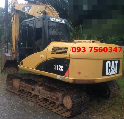 ขายรถแบคโฮ CAT 312C =12,XXX ชม.