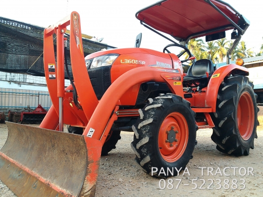 ปัญญาแทรคเตอร์..จัดมาให้ครับ ด่วน!!!คูโบต้า L3608SP ใบมีดคานบนSD160 พร้อมผานตราช้าง5&times;22 สีเดิมๆทั้งคันสภาพพร้อมใช้ จัดส่ง อ.ศรีสัชนาลัย จ.สุโขทัย