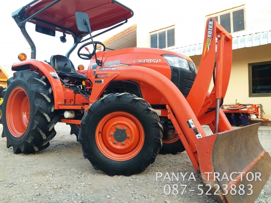ปัญญาแทรคเตอร์..จัดมาให้ครับ ด่วน!!!คูโบต้า L3608SP ใบมีดคานบนSD160 พร้อมผานตราช้าง5&times;22 สีเดิมๆทั้งคันสภาพพร้อมใช้ จัดส่ง อ.ศรีสัชนาลัย จ.สุโขทัย