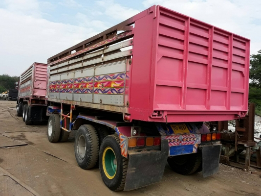 ขายด่วน รถบรรทุกพ่วง22ล้อดั๊มแม่ ดั๊มลูก ลูก3คานเกษตรเนียมisuzu 360  ราคา 2,550,000
