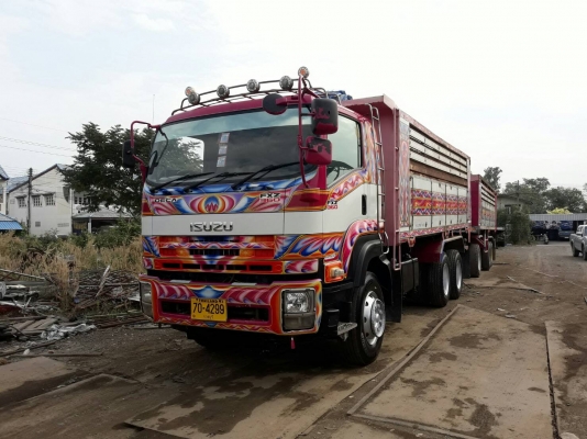 ขายด่วน รถบรรทุกพ่วง22ล้อดั๊มแม่ ดั๊มลูก ลูก3คานเกษตรเนียมisuzu 360 ราคา 2,550,000 ขายด่วน รถบรรทุกพ่วง22ล้อดั๊มแม่ ดั๊มลูก ลูก3คานเกษตรเนียมisuzu 360 ราคา 2,550,000