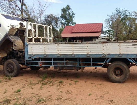 ขาย 475,000บ หกล้อ ฮีโน่ FD2H HO7C 180โบว์อินเตอร์ กะบะยาว 6.20ม ท้ายหางพับ&quot;ไฮโลริส&quot;ขึ้นรถ