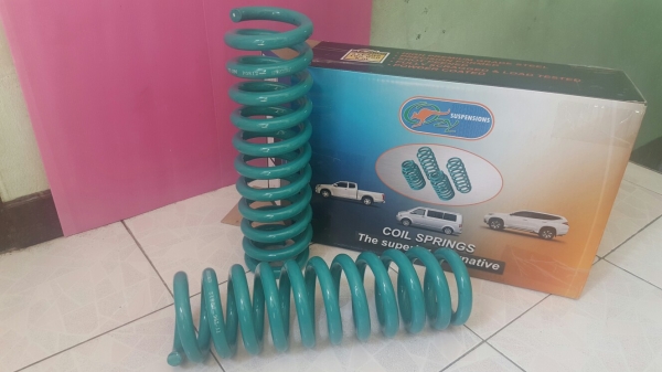 ขาย สปริงโช๊คแต่ง 296"Ozy เวสโค้ต ใส่อีซูซุวีครอส ยกสูงสองนิ้ว