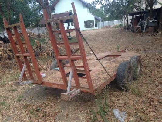 ขายแพ็คคู่ 225,000 KOMATSU 30UR-2 พร้อม สาลี่เทเลอร์ลาก พร้อมใช้ รถอยู่ จ.มหาสารคาม โทร&amp;ไอดีไลน์  090-772-3710 090-772-3708