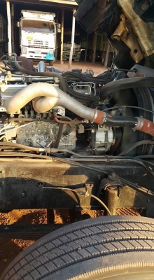 พ่วง 22 ล้อ ISUZU FXZ 320 แรง EURO2 MAXLOAD ปี 52 กระบะเหล็กคอกเกษตร ดั๊มพ์ อู่ สหกิจ ราคา 2.1 ล้านต