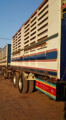 พ่วง 22 ล้อ ISUZU FXZ 320 แรง EURO2 MAXLOAD ปี 52 กระบะเหล็กคอกเกษตร ดั๊มพ์ อู่ สหกิจ ราคา 2.1 ล้านต