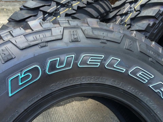 ยาง Mud-Terrain Bridgestone Dueler 30นิ้ว-31นิ้ว ขอบ15 ยาง Mud-Terrain Bridgestone Dueler 30นิ้ว-31นิ้ว ขอบ15