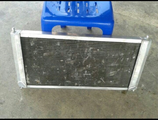 หม้อน้ำอลูมิเนียม 3 ช่องความสูง 14 นิ้วยาว 30 นิ้ว