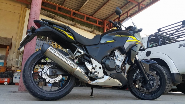 CB500x 2015 เหลืองดำด้านเข้มดุ สวยไม่ล้มชนแปะ พร้อมใช้รอยน้อยครับ