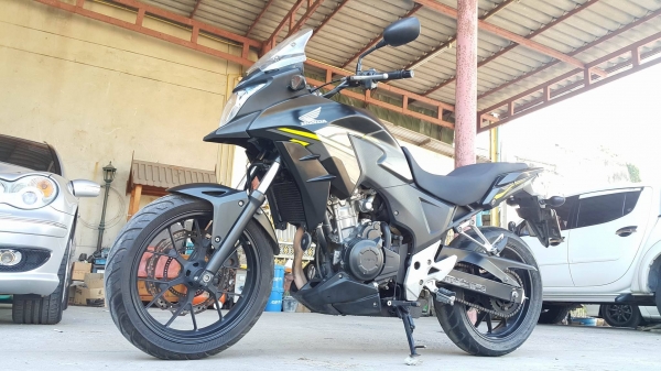 CB500x 2015 เหลืองดำด้านเข้มดุ สวยไม่ล้มชนแปะ พร้อมใช้รอยน้อยครับ
