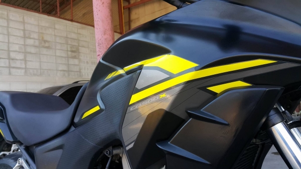 CB500x 2015 เหลืองดำด้านเข้มดุ สวยไม่ล้มชนแปะ พร้อมใช้รอยน้อยครับ