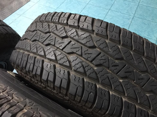 ล้อหยดน้ำ 16x9 ออฟ 0 ยาง Maxxis A/T 265/70/16 ปี16 ทั้งชุดลดเหลือ18500