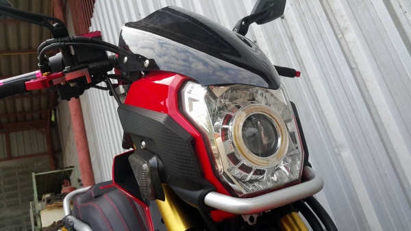 Zoomer X 2016 วิ่งน้อยมาก แต่งจัดเต็ม เจ้าของมือเดียวพร้อมใช้ครับ