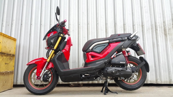 Zoomer X 2016 วิ่งน้อยมาก แต่งจัดเต็ม เจ้าของมือเดียวพร้อมใช้ครับ