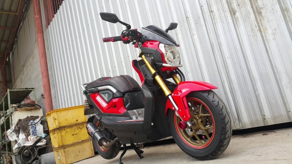 Zoomer X 2016 วิ่งน้อยมาก แต่งจัดเต็ม เจ้าของมือเดียวพร้อมใช้ครับ