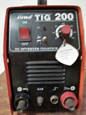 เครื่องเชื่อมทิก/ไฟฟ้า 2ระบบ - Sumo TIG200 มือสอง+สายเชื่อม/สายกราวน์ใหม่