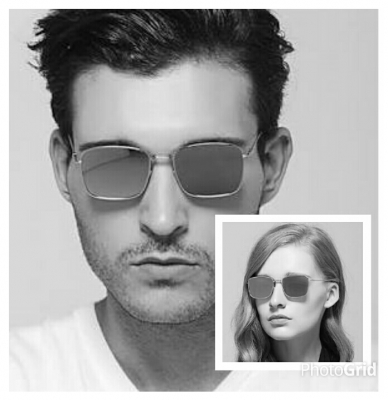 แว่นตาวินเทจ &#039;ราชสีห์เงิน&#039; ยุค &#039;70s Vintage French Aviator Probably Handmade in Franc