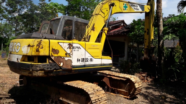 มาร์คทรีเก๋งเทา..SK120-3 ซีเรียล LP-10960///Yutani..เอกสารอินวอยล์ เดิมๆ
