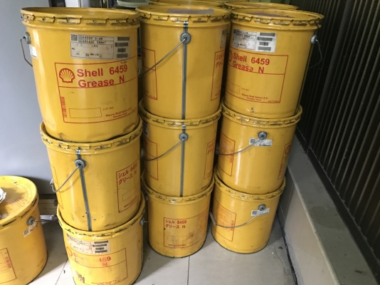ขายจาระบีเกรดคุณภาพสูง Shell 6459N made in Japan ใช้ในอุตสาหกรรมประกอบรถยนต์ ของใหม่ มีหลายถังครับ