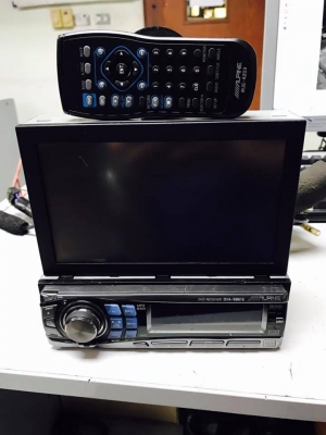 ขายalpine dva-9861e พร้อมจอ+รีโมท