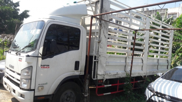 หกล้อ อิชุซุ NPR 150 แรง กระบะคอง