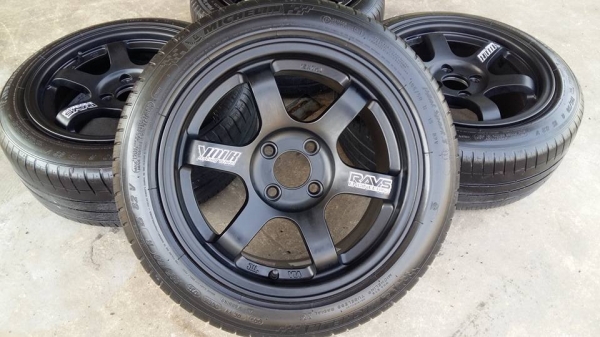 ขายล้อแม็กใหม่ยังไม่เคยใช้งาน te37 15" ขายล้อแม็กใหม่ยังไม่เคยใช้งาน te37 15"