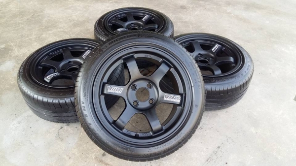 ขายล้อแม็กใหม่ยังไม่เคยใช้งาน te37 15" ขายล้อแม็กใหม่ยังไม่เคยใช้งาน te37 15"