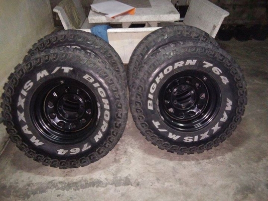 ขายล้อขอบ15 พร้อมยาง 31*10.5