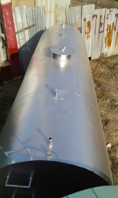 ขายถังน้ำมันขนาด 9200 ลิตรเพิ่งทำเสร็จ งานสวยพร้อมใช้