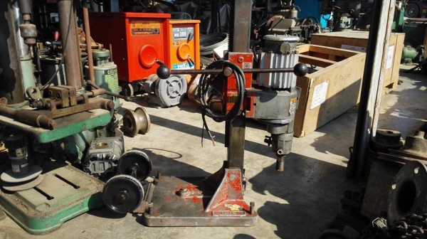 ** SOLD ** เครื่องเจาะคอนกรีต(คอลลิ่ง) RIDGID RB-214 Made in USA ใช้ไฟบ้าน 220V งานอเมริกาแข็งแรงทนทานมาเทสได้