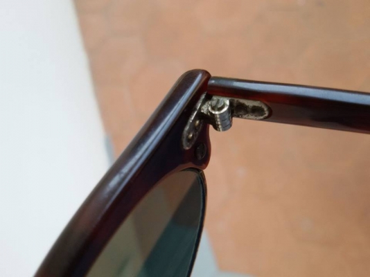 ขายVintage B&amp;L Ray Ban Clubmaster Oval w1264