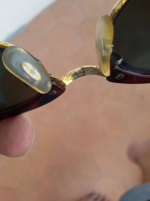 ขายVintage B&amp;L Ray Ban Clubmaster Oval w1264